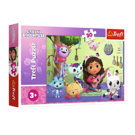 Puzzle 30 pcs Gabi and her lovely house Trefl 18301