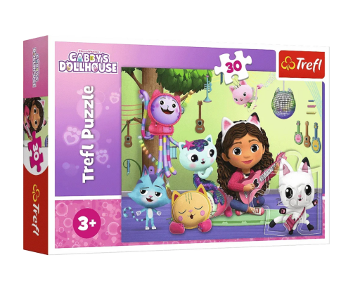 Puzzle 30 pcs Gabi and her lovely house Trefl 18301