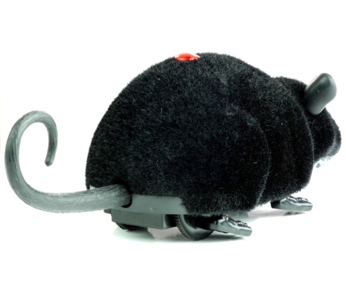 Big RC Mouse Toy Wheels Black - Make a Prank