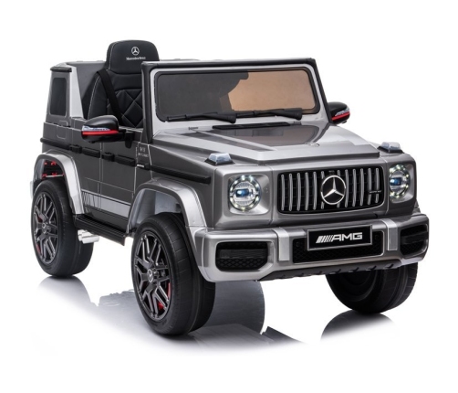 Bērnu elektroauto Mercedes G63 AMG Silver Painting