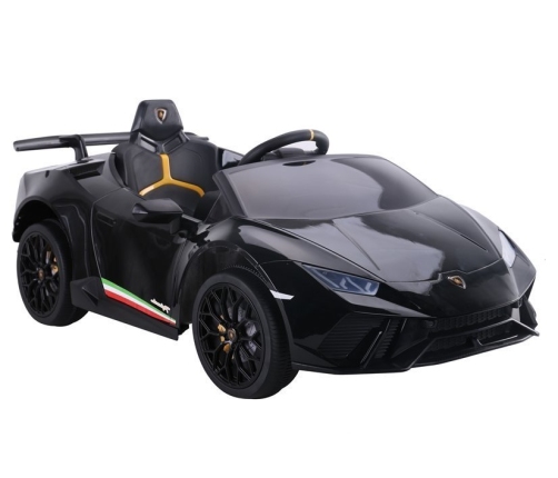 Elektriskā sporta automašīna bērniem Lamborghini Huracan Black