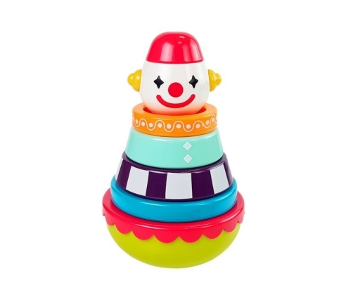 Educational Pyramid Clown Patterns Colours Sounds