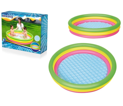 Inflatable Pool Rainbow 152 cm x 30 cm Bestway 51103