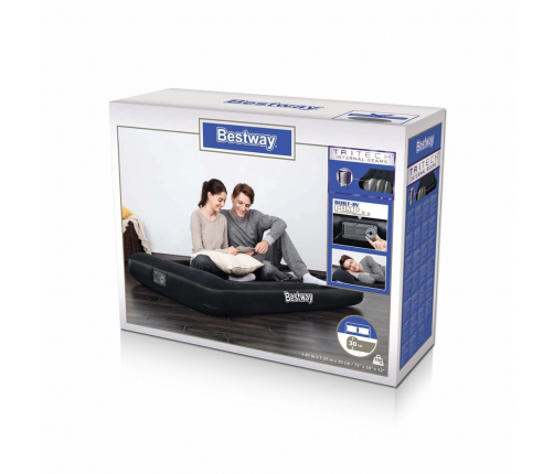 Air Mattress, Pump 191 x 137 x 30cm Bestway 67462