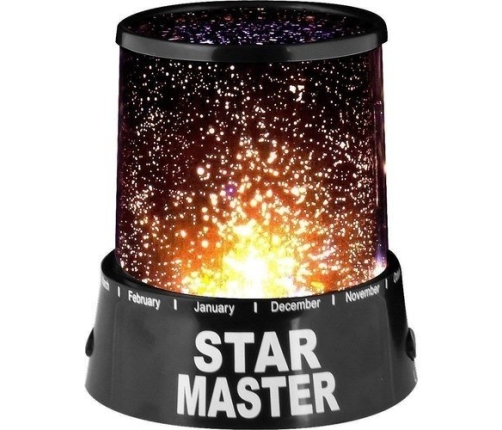 Projector Star Planets Night Light with Batteries