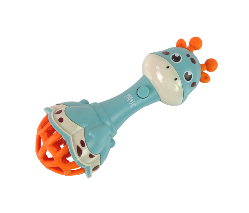 Sensory Giraffe Rattle Teether Music