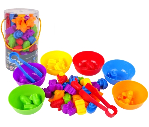 Vehicle Colour Sorting Toy 36 pieces