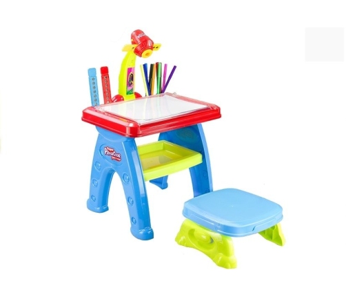 Kids Projector Desk & Easel Creative Toy