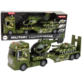 Set Military Tank Friction Drive Helicopter Truck