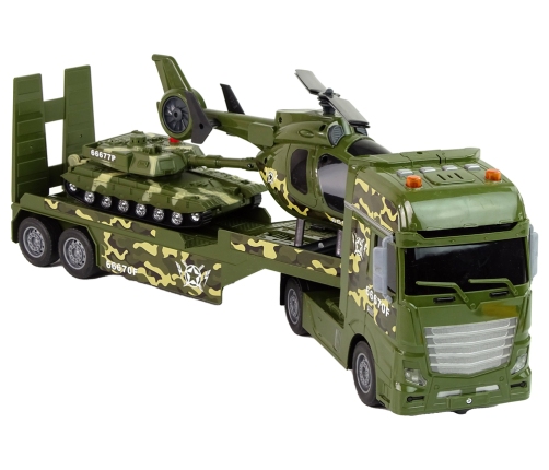 Set Military Tank Friction Drive Helicopter Truck