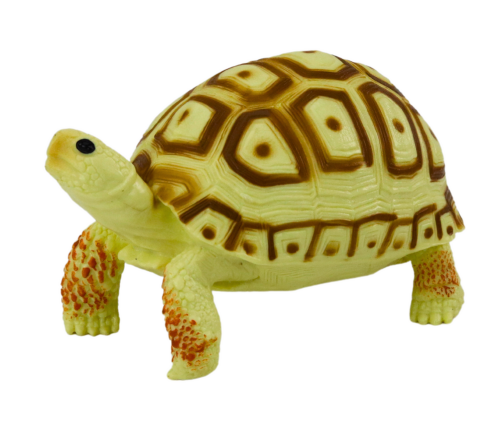 Collectible Figurine Turtle Reptile Light Yellow Brown B