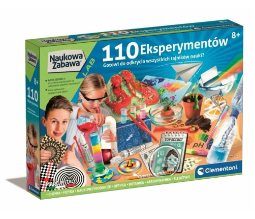 Science Fun 110 Experiments Clementoni 50720