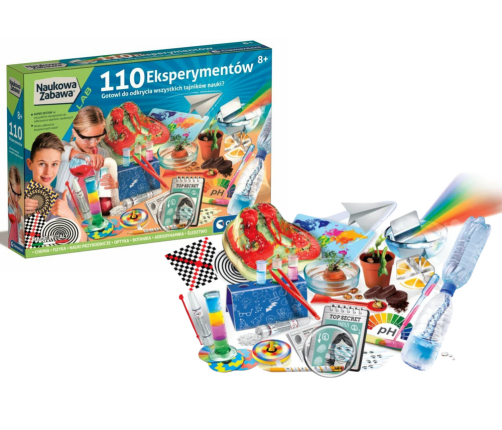 Science Fun 110 Experiments Clementoni 50720