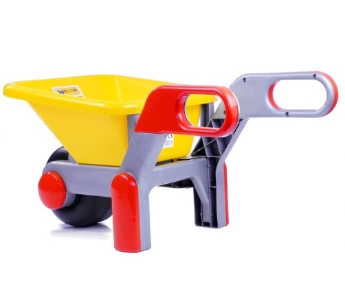 Toy Wheelbarrow Sand Yellow Polesie 38944