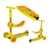 Three-wheeled Balancing Scooter Saddle Yellow Music Diodes Squirrel