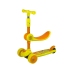 Three-wheeled Balancing Scooter Saddle Yellow Music Diodes Squirrel