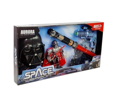 Lightsaber Gun Mask Space Warrior