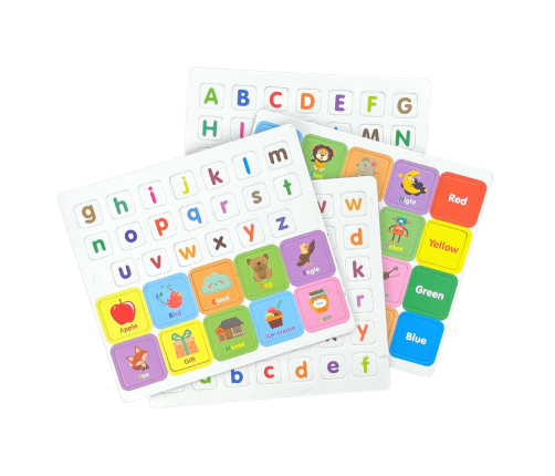 Magnetic Puzzle Book English Alphabet Pictures