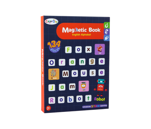 Magnetic Puzzle Book English Alphabet Pictures