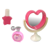 Beauty set for the little lady Hairdressing accessories + battery-operated hairdryer