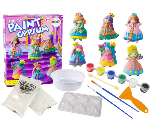 DIY Plaster Casts Painting Princesses Kit