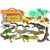 Reptile Amphibian Figure Set Accessories 22 pcs.