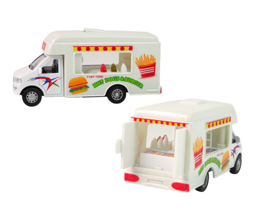 Auto Camper Ice Cream Shop Fast-Food Resorcs Friction Drive 2 Models