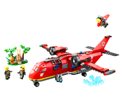 LEGO CITY Fire Rescue Plane 478 Pieces 60413