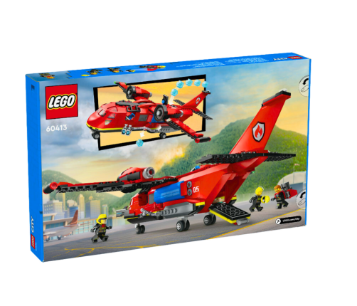 LEGO CITY Fire Rescue Plane 478 Pieces 60413