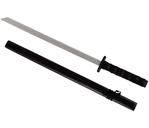 Wooden Sword Black Props for the Knight 73 cm