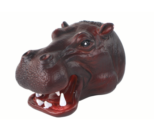 Animal Hippopotamus Hand Puppet