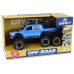 Off-Road Car Friction Drive Big Wheels 1:16 Blue