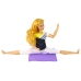 Baby Doll Yoga Mat Long Blonde Hair