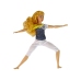 Baby Doll Yoga Mat Long Blonde Hair