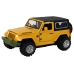 Off-Road Car Battery Powered Friction Drive Metal Yellow 1:32