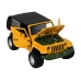 Off-Road Car Battery Powered Friction Drive Metal Yellow 1:32