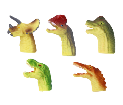 Dinosaurs Rubber Sensory Finger Puppets