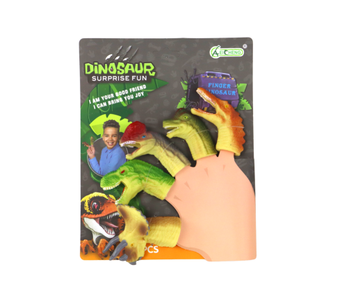 Dinosaurs Rubber Sensory Finger Puppets