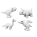 Artistic Set Painting Dinosaurs Bathtub Slide Figures Markers