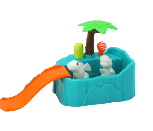 Artistic Set Painting Dinosaurs Bathtub Slide Figures Markers