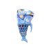 Fishing Basket Shark Fish Holder Blue