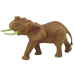 Collectible Figurine African Elephant With Raised Trunk Safari