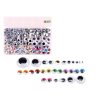 Set of Self-Adhesive Eyelets Movable Colorful Organizer 750 pcs.