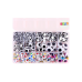 Set of Self-Adhesive Eyelets Movable Colorful Organizer 750 pcs.