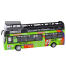 Tourist Coach Double Decker Openable Door Green