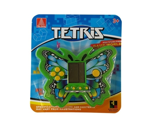 Brick Game Tetris Butterfly Green