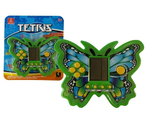 Brick Game Tetris Butterfly Green