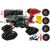 Offroad R/C Car 4x4 Black with Skull Pattern