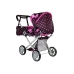 Alice Doll Pram Carrier Bag Black-Pink