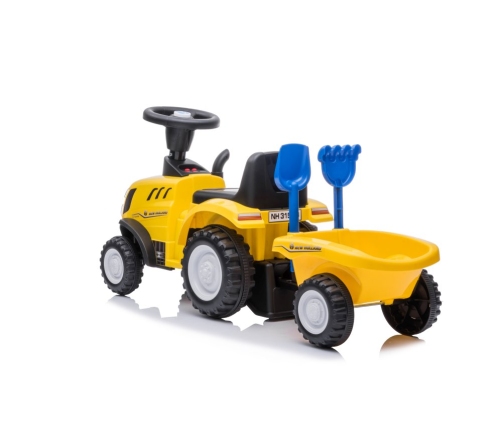 Tractor 658T Yellow ride-on vehicle